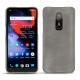 Funda de piel OnePlus 6 - Acier vintage ( Pantone 403C ) 
