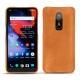 가죽 커버 OnePlus 6 - Mandarine vintage ( Pantone 165C ) 