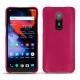 Lederschutzhülle OnePlus 6 - Rose fluo