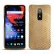 OnePlus 6 leather cover - Serpent sabbia