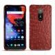 Lederschutzhülle OnePlus 6 - Autruche ciliegia