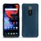 가죽 커버 OnePlus 6 - Blu mediterran