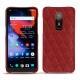 가죽 커버 OnePlus 6 - Tomate - Couture ( Pantone 187C ) 