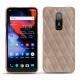 Lederschutzhülle OnePlus 6 - Taupe vintage - Couture