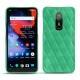 가죽 커버 OnePlus 6 - Menthe vintage - Couture