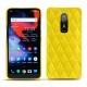 Lederschutzhülle OnePlus 6 - Jaune fluo - Couture