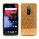 Funda de piel OnePlus 6 - Or Maïa - Couture