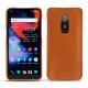 Custodia in pelle OnePlus 6 - Orange vibrant