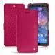 Custodia in pelle Nokia 7 Plus - Rose fluo