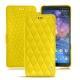 Custodia in pelle Nokia 7 Plus - Jaune fluo - Couture