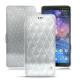 Custodia in pelle Nokia 7 Plus - Platinium - Couture