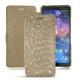 Nokia 7 Plus leather case - Autruche desert