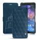 Capa em pele Nokia 7 Plus - Blu mediterran - Couture