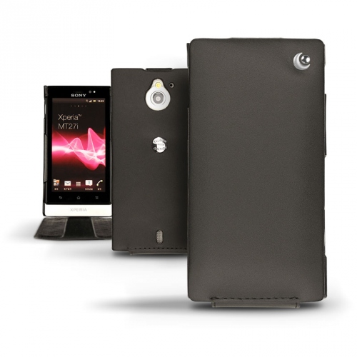 Sony Xperia Sola  leather case