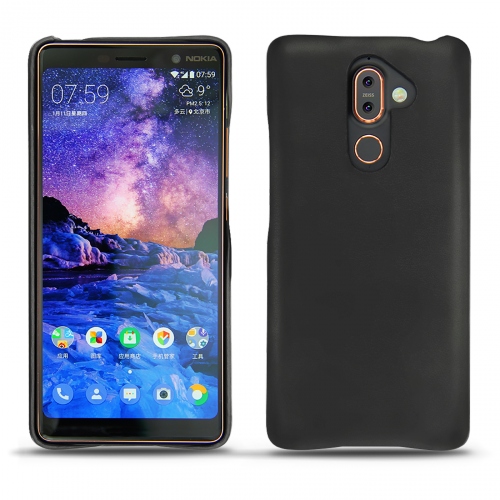 Nokia 7 Plus leather cover