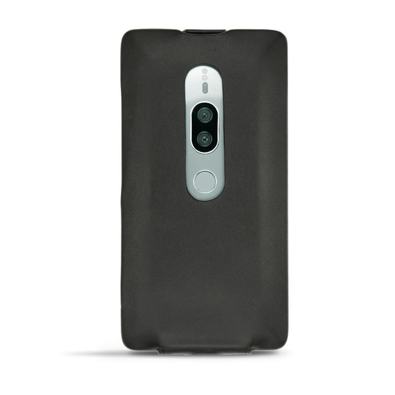 Housse cuir Sony Xperia XZ2 Premium