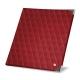 Menu ristorante sistema a vite - Rouge - Couture ( Nappa - Pantone 199C ) 