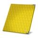 Restaurant menu cover with screwpost binding - Jaune fluo - Couture