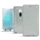 Housse cuir Sony Xperia XZ2 Premium - Gris ( Nappa - Pantone W428C ) 