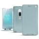 Housse cuir Sony Xperia XZ2 Premium - Bleu ciel ( Nappa - Pantone 277C ) 