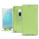 Housse cuir Sony Xperia XZ2 Premium - Vert olive ( Nappa - Pantone 578U ) 