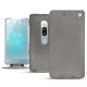 Custodia in pelle Sony Xperia XZ2 Premium - Acier vintage ( Pantone 403C ) 