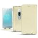 Custodia in pelle Sony Xperia XZ2 Premium - Ivoire ( Sleek P C12 - White ) 