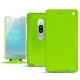 硬质真皮保护套 Sony Xperia XZ2 Premium - Vert fluo