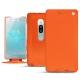 Capa em pele Sony Xperia XZ2 Premium - Orange fluo