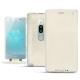 Sony Xperia XZ2 Premium leather case - Blanc escumo