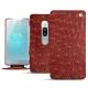 Housse cuir Sony Xperia XZ2 Premium - Autruche ciliegia