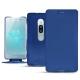Sony Xperia XZ2 Premium leather case - Bleu Océan PU