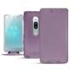 Capa em pele Sony Xperia XZ2 Premium - Lilas PU
