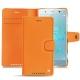 Capa em pele Sony Xperia XZ2 Premium - Orange ( Nappa - Pantone 1495U ) 