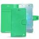 가죽 커버 Sony Xperia XZ2 Premium - Menthe vintage ( Pantone 562C ) 