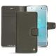 가죽 커버 Sony Xperia XZ2 Premium - Anthracite ( Pantone 424C ) 