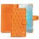 Lederschutzhülle Sony Xperia XZ2 Premium - Orange - Couture ( Nappa - Pantone 1495U ) 