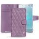 가죽 커버 Sony Xperia XZ2 Premium - Lilas - Couture ( Nappa - Pantone 2645U ) 