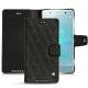 가죽 커버 Sony Xperia XZ2 Premium - Ebène - Couture ( Sleek P C12 - Black ) 