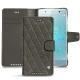 Sony Xperia XZ2 Premium leather case - Anthracite - Couture ( Pantone 424C ) 