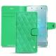 가죽 커버 Sony Xperia XZ2 Premium - Menthe vintage - Couture