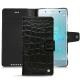 Capa em pele Sony Xperia XZ2 Premium - Crocodile nero