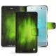가죽 커버 Sony Xperia XZ2 Premium - Vert Patine