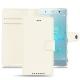 Housse cuir Sony Xperia XZ2 Premium - Blanc PU