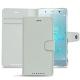 가죽 커버 Sony Xperia XZ2 Premium - Gris PU