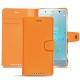 Capa em pele Sony Xperia XZ2 Premium - Orange PU