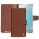 Housse cuir Sony Xperia XZ2 Premium - Marron délicat