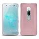 가죽 커버 Sony Xperia XZ2 Premium - Rose ( Nappa - Pantone 2365C ) 