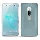 Custodia in pelle Sony Xperia XZ2 Premium - Bleu ciel ( Nappa - Pantone 277C ) 