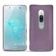 Funda de piel Sony Xperia XZ2 Premium - Lilas ( Nappa - Pantone 2645U ) 